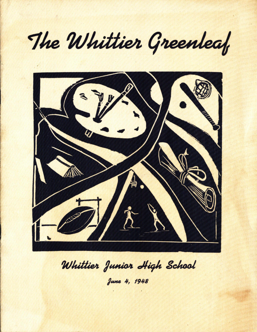 1948 Whittier Junior High Yearbook